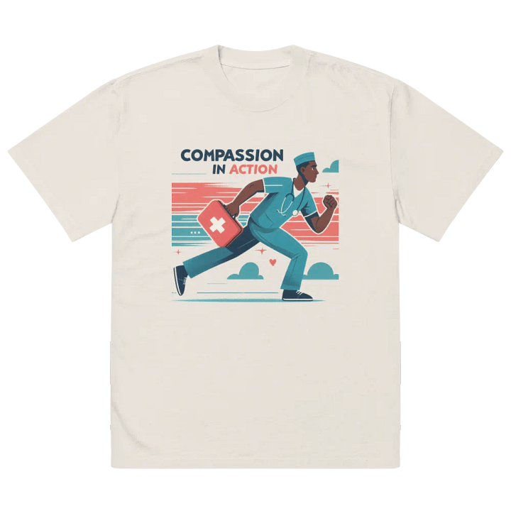 Compassion in Action Oversized Tee product image (14)