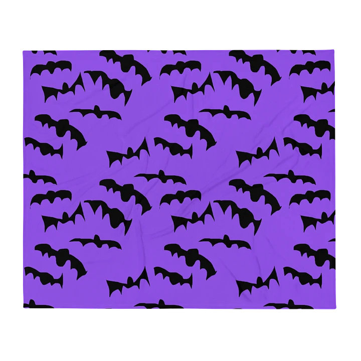 Bats Pattern Throw Blanket product image (13)