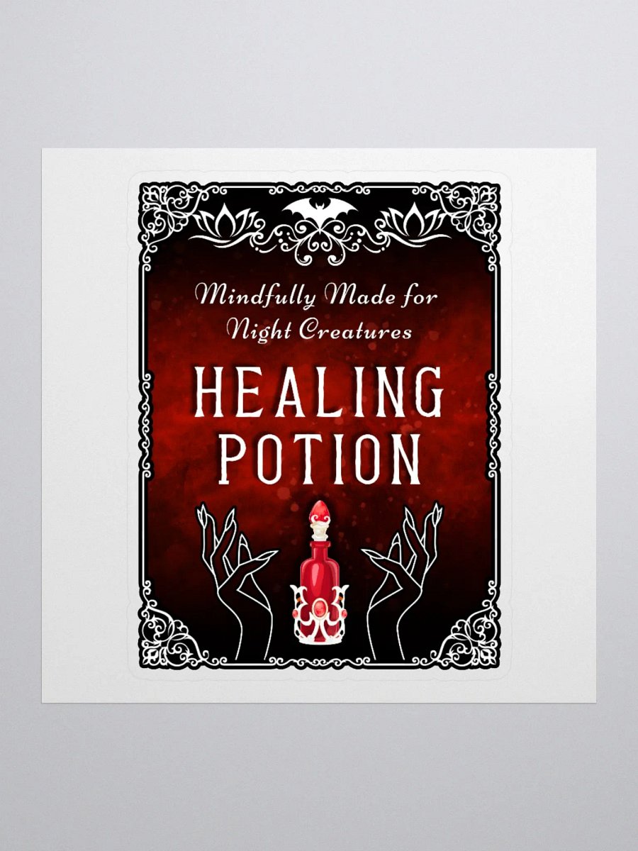 Healing Potion Sticker (Transparent) product image (2)
