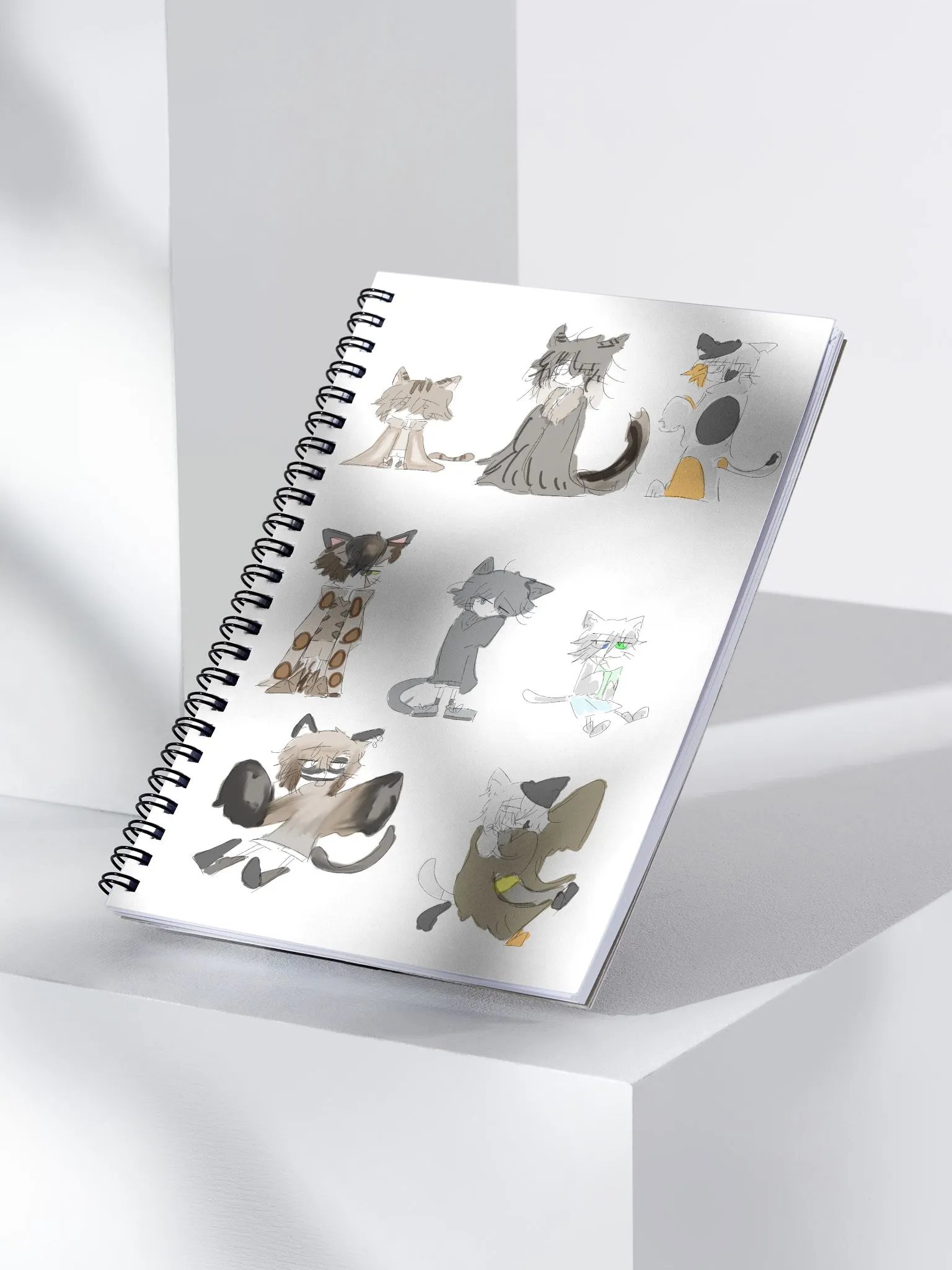 365!! daily character dictionary cat note book product image (3)