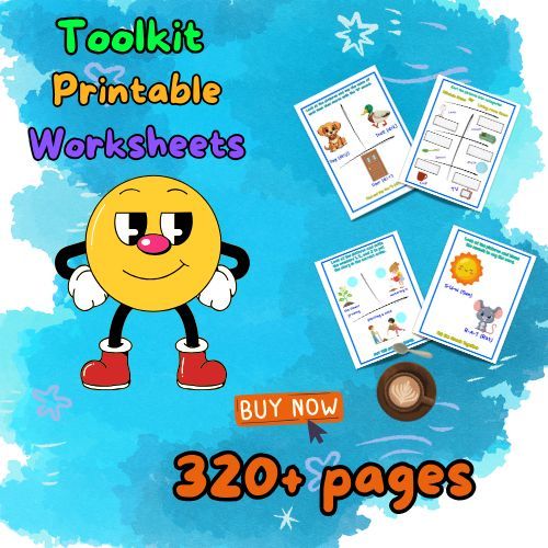 Kiddie Speak Printable Worksheets product image (1)