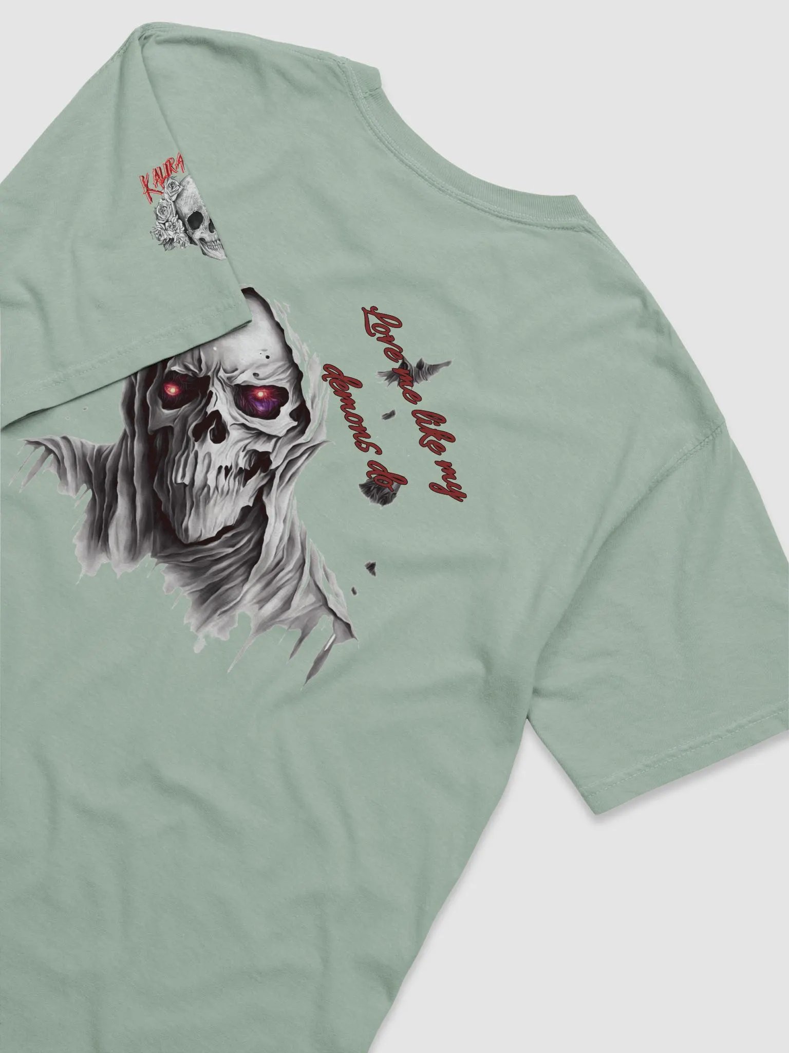 Gothic Demon Love Heavyweight Tee product image (48)