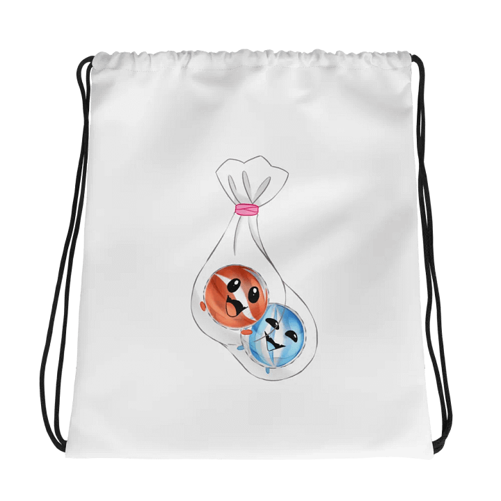 Two Marbles in a Bag Cute Drawstring Bag product image (1)