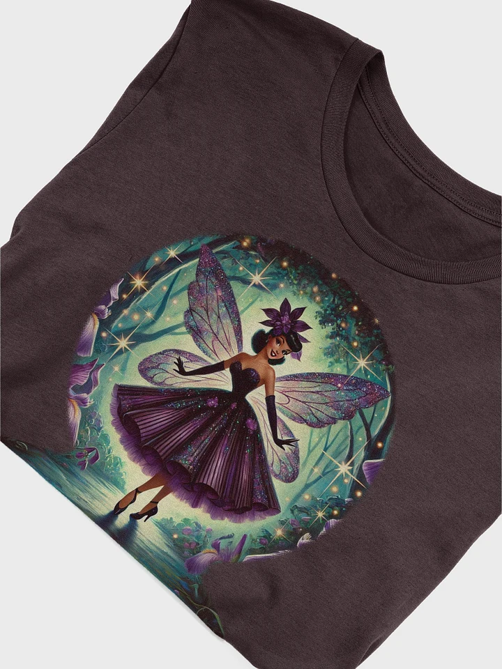 Enchanted Purple Iris Fairy Supersoft T-Shirt product image (81)