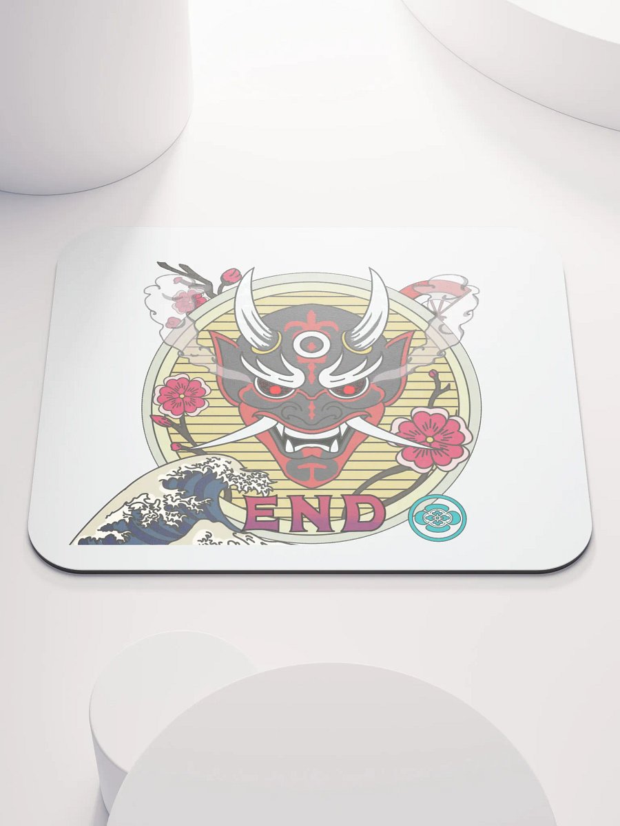 Demon Mask Zen Mouse Pad product image (1)