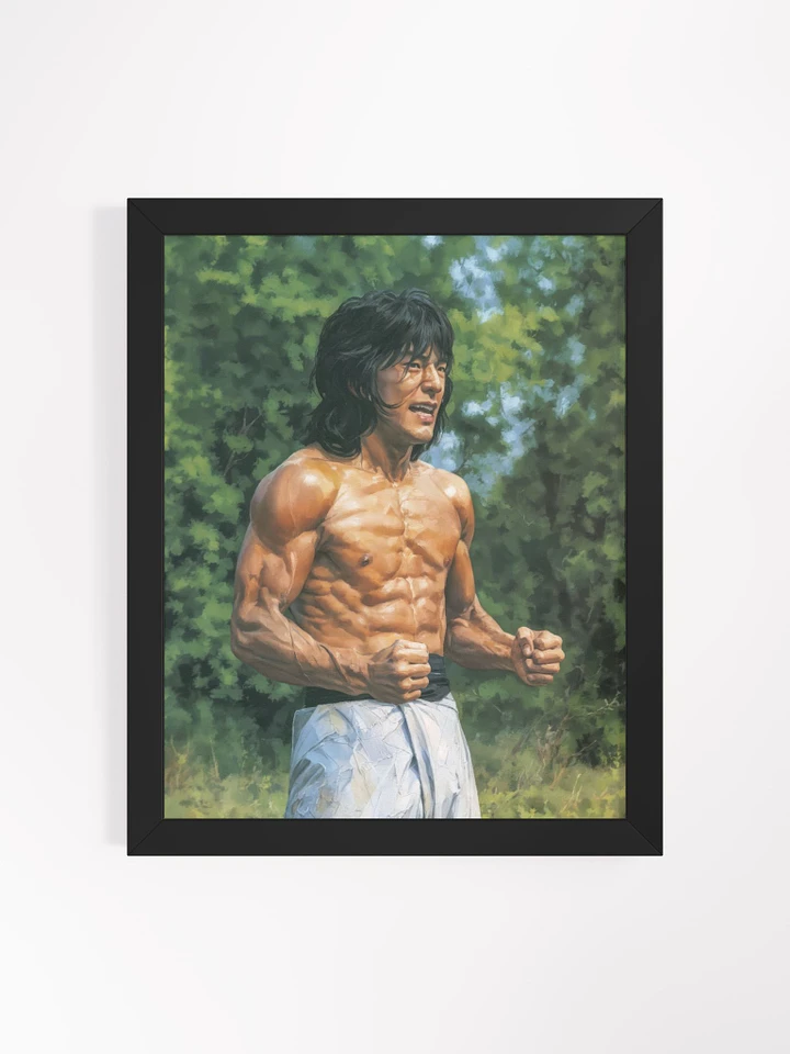 Jackie Chan - The Fearless Hyena ART FRAMED PRINT product image (1)