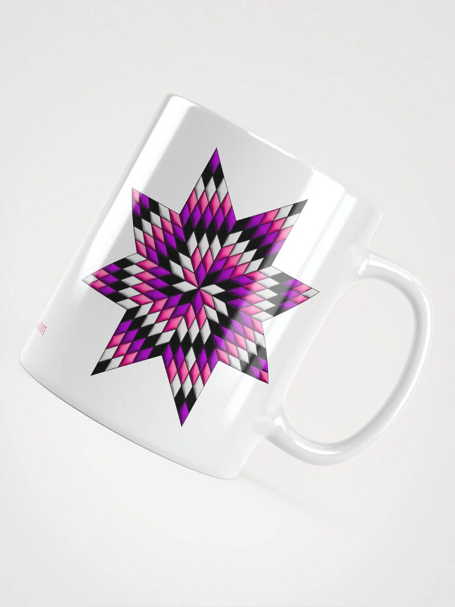 Star Quilt White Mug product image (4)