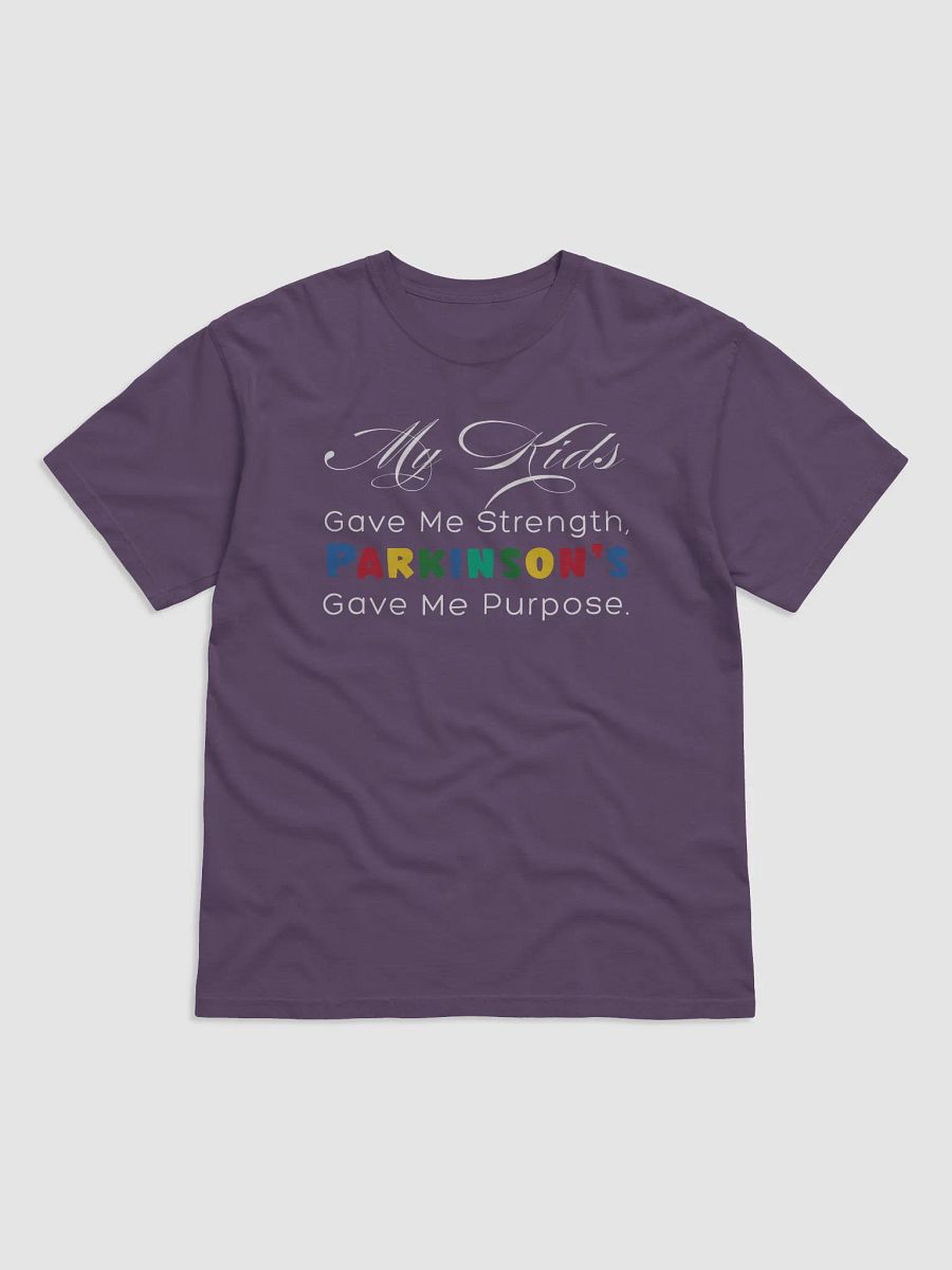 My Kids Gave Me Strength, Parkinson’s Gave Me Purpose. Parkinson Comfort Colors T-shirt product image (11)