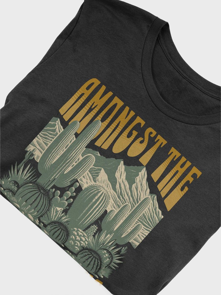 Among the cactus thorns T-shirt, cactus lover tee, dessert cactus vintage shirt product image (47)