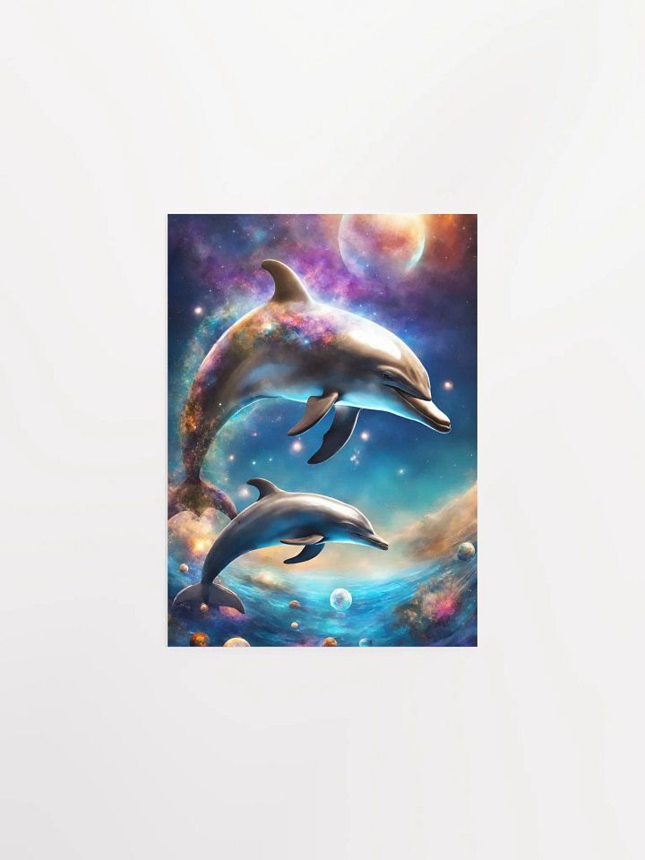 Magische Delfine Poster-Druck product image (2)