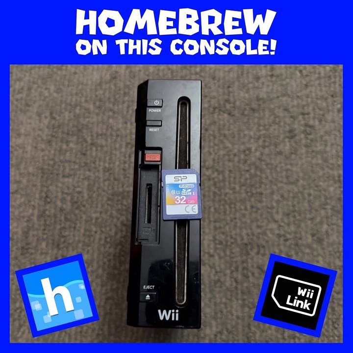 Pre-Modded Wii Console + 32GB SD Card! product image (1)