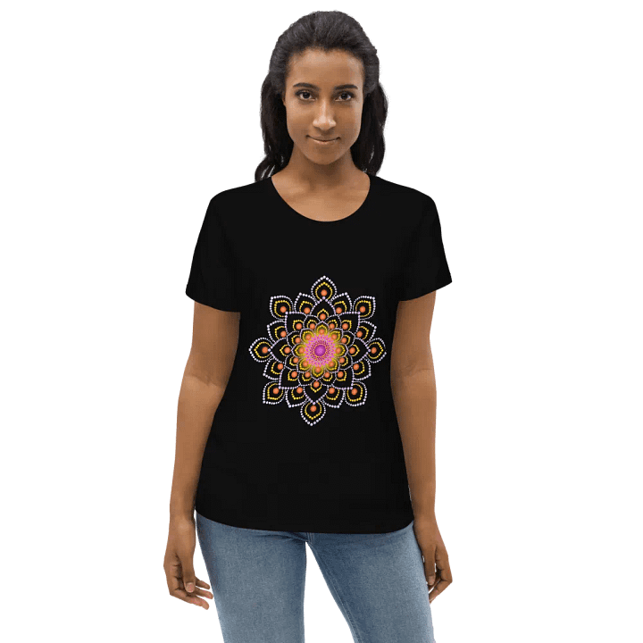 Simple Colorful Dot Mandala Eco T-Shirt product image (1)