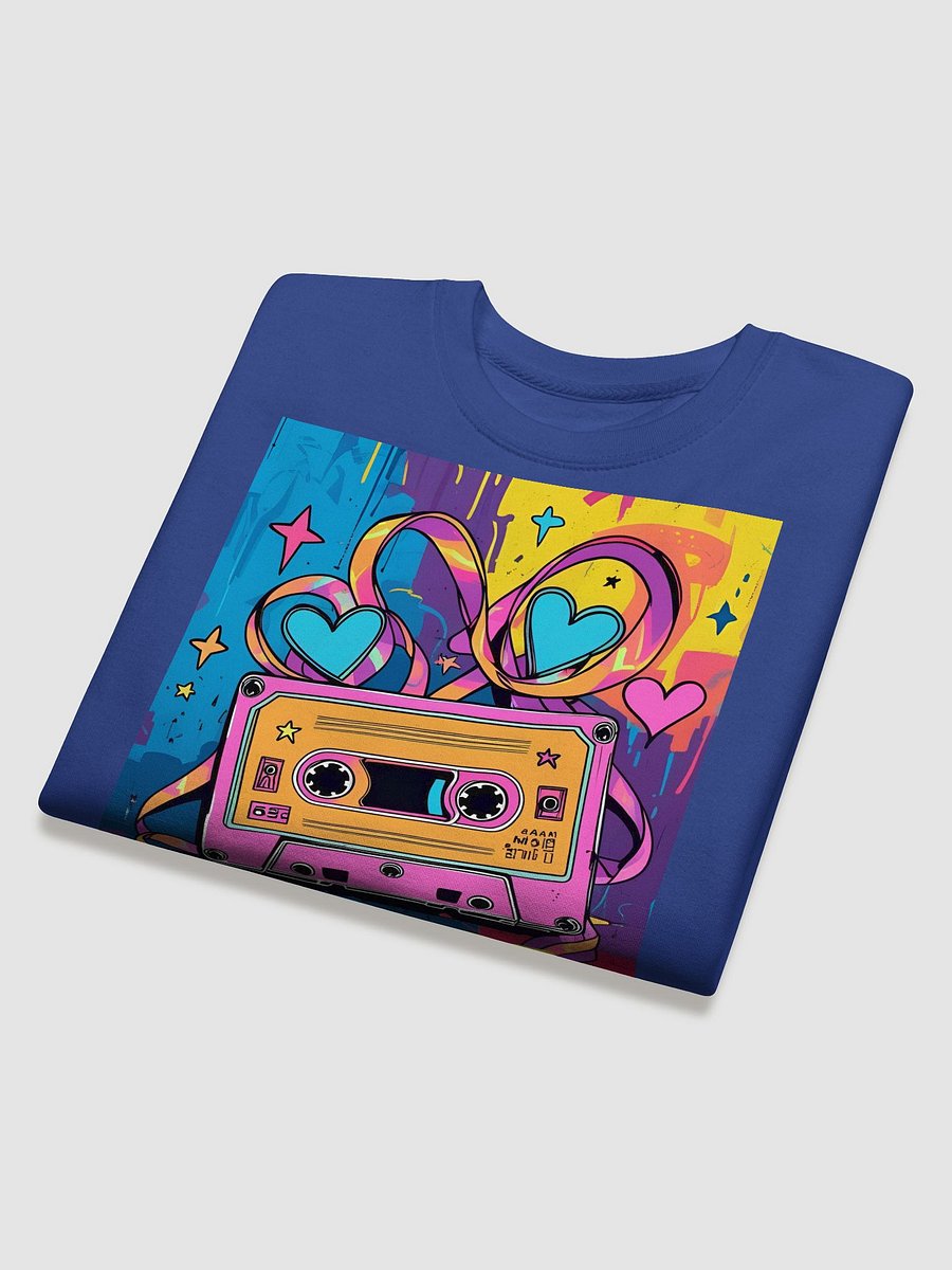 "Mixtape Mode On Retro 80s Hoodie" product image (4)