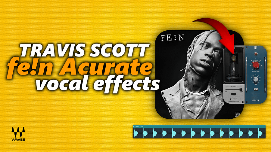 Travis Scott FE!N Vocal Recording & Mixing Template product image (1)