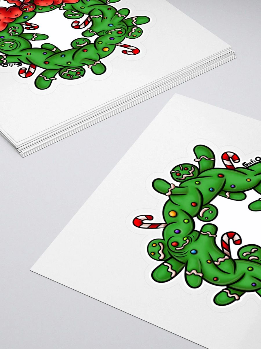 Virus-G Green Wreath Sticker product image (4)