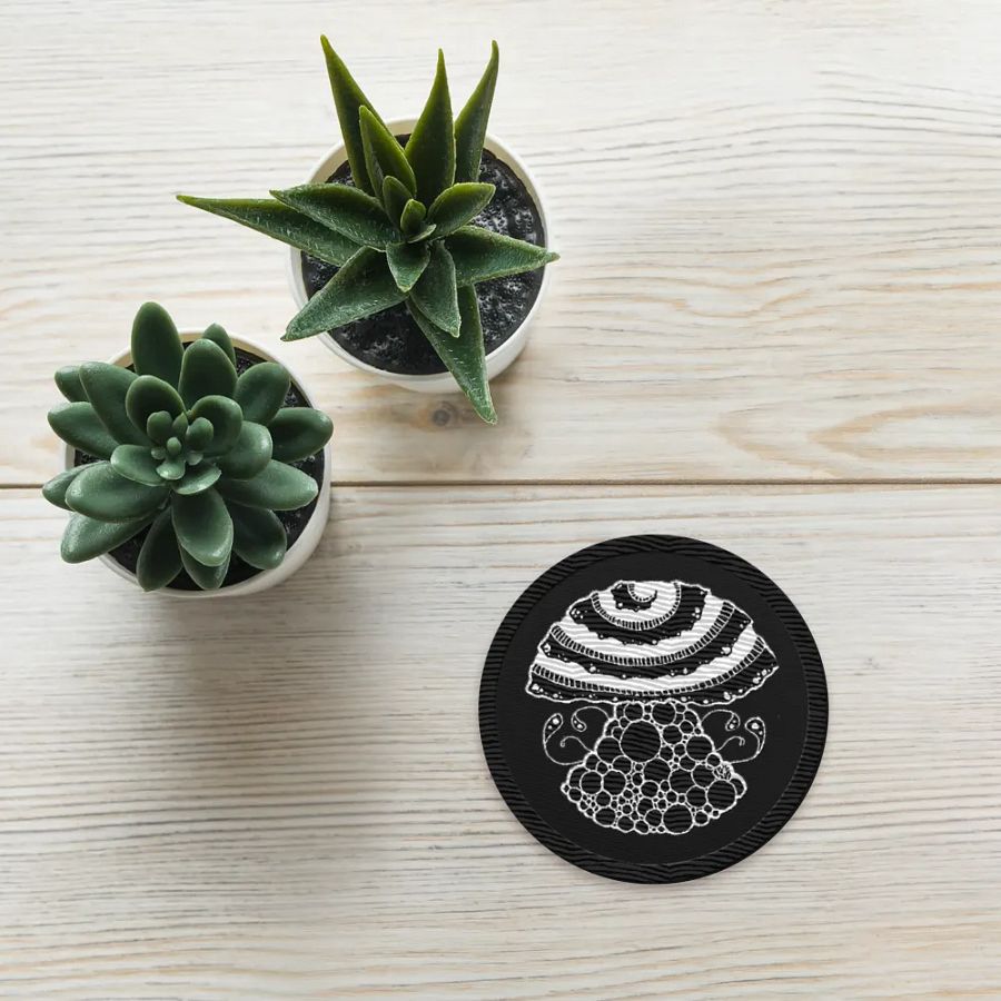 Mushroom Embroidered Patch product image (5)