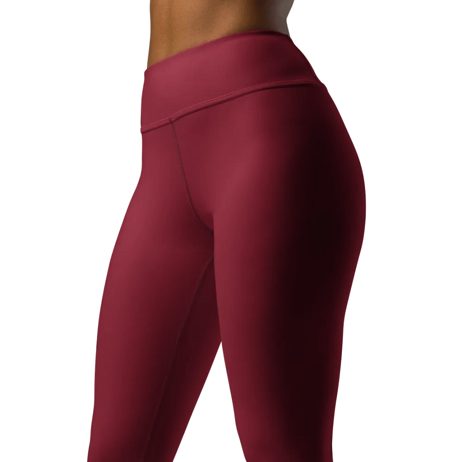 Crimson Crush High-Waisted Athletic Leggings product image (6)