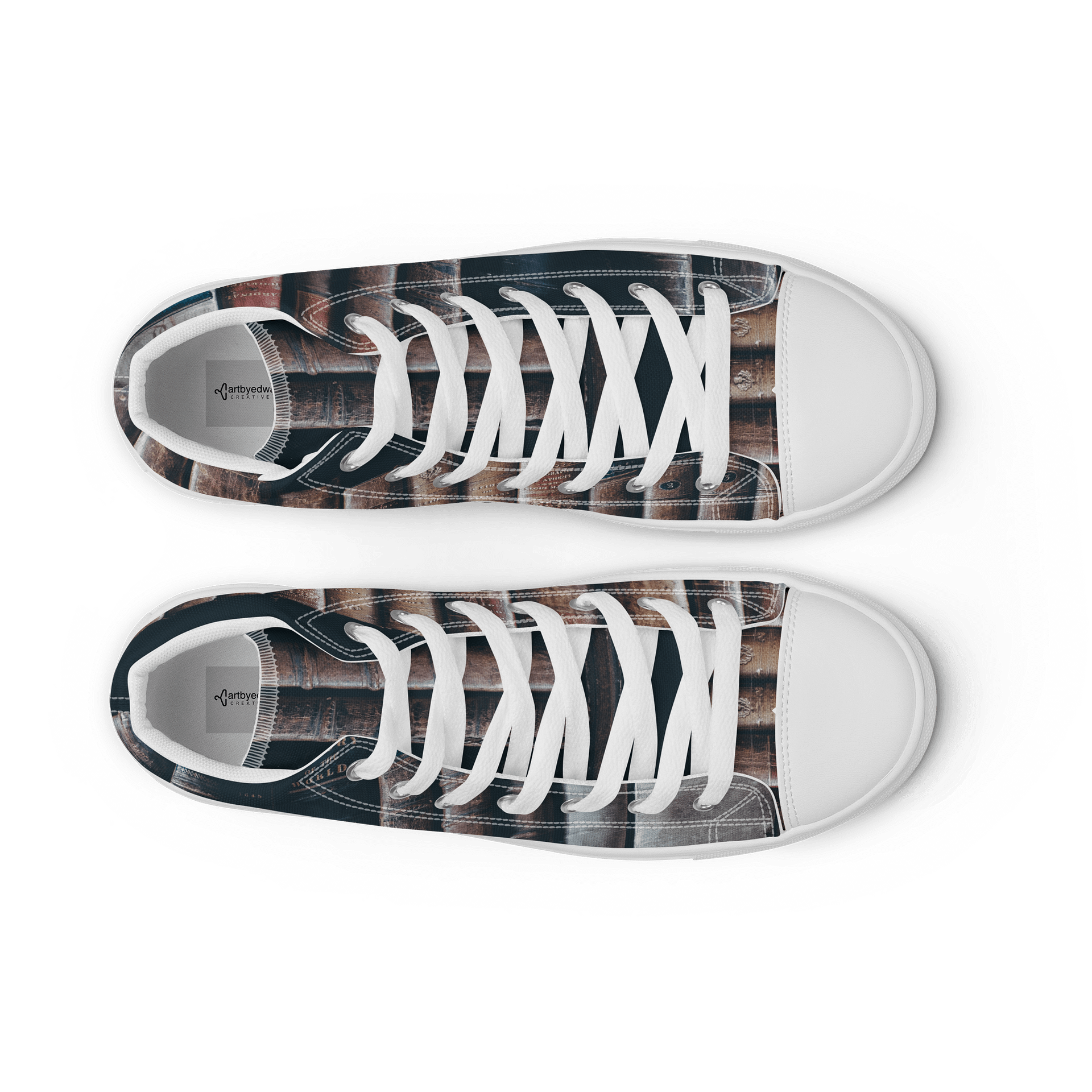Vintage Literary High Tops product image (9)