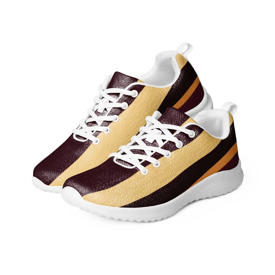 Maroon and Desert Stride Women's Sneakers product image (8)