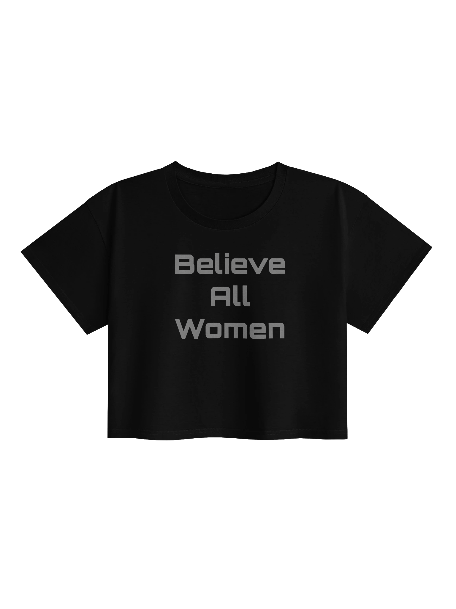 Believe All Women Crop Top product image (1)