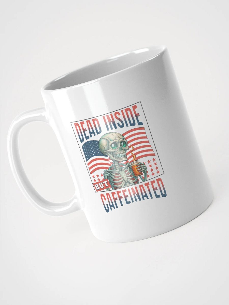 Dead Inside But Caffeinated Skeleton Mug product image (2)