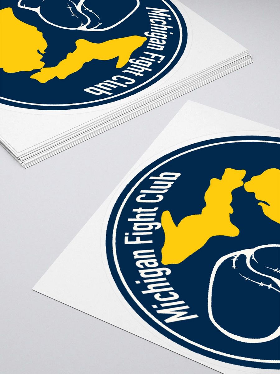 Michigan Fight Club Sticker product image (4)