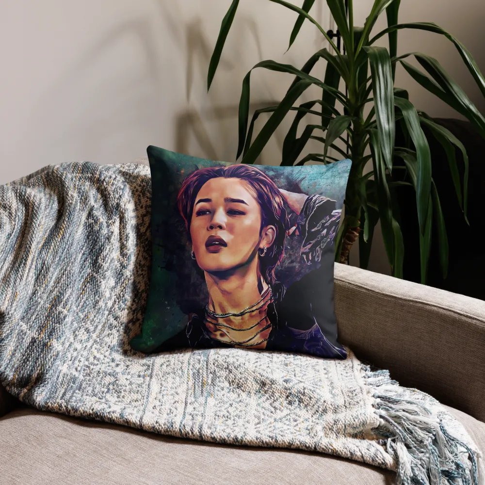 BTS - Jimin: The World's Muse Pillow - Designed by ChimberArt product image (13)