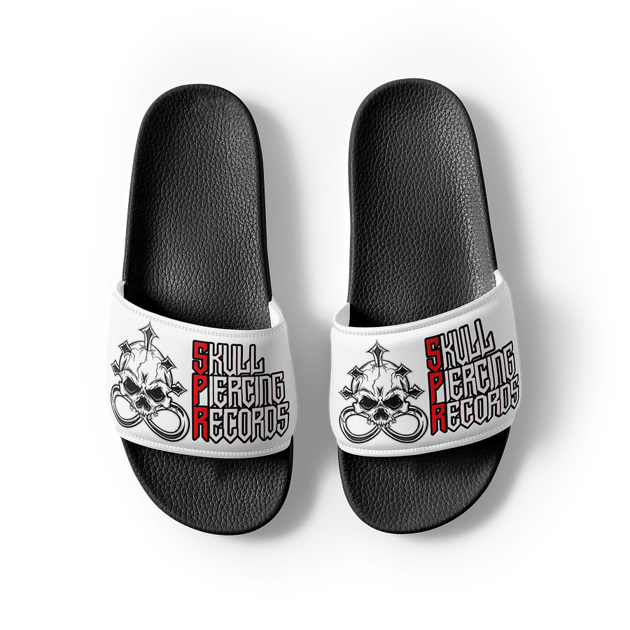 Skull Piercing Records Men's Slides product image (1)