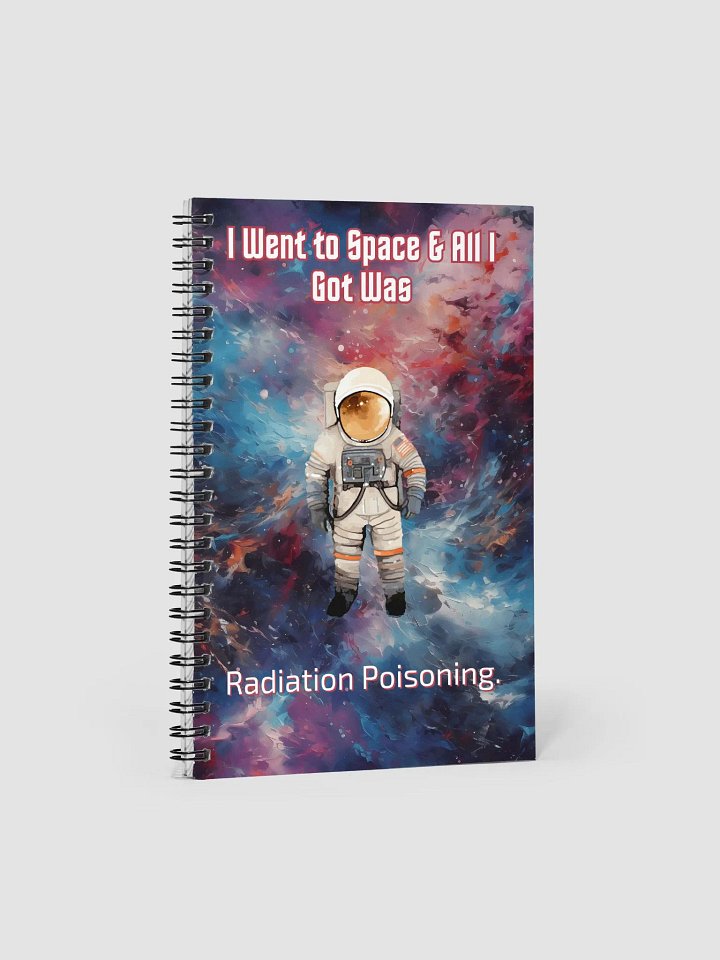 Space Humor Fantasy Notebook product image (1)