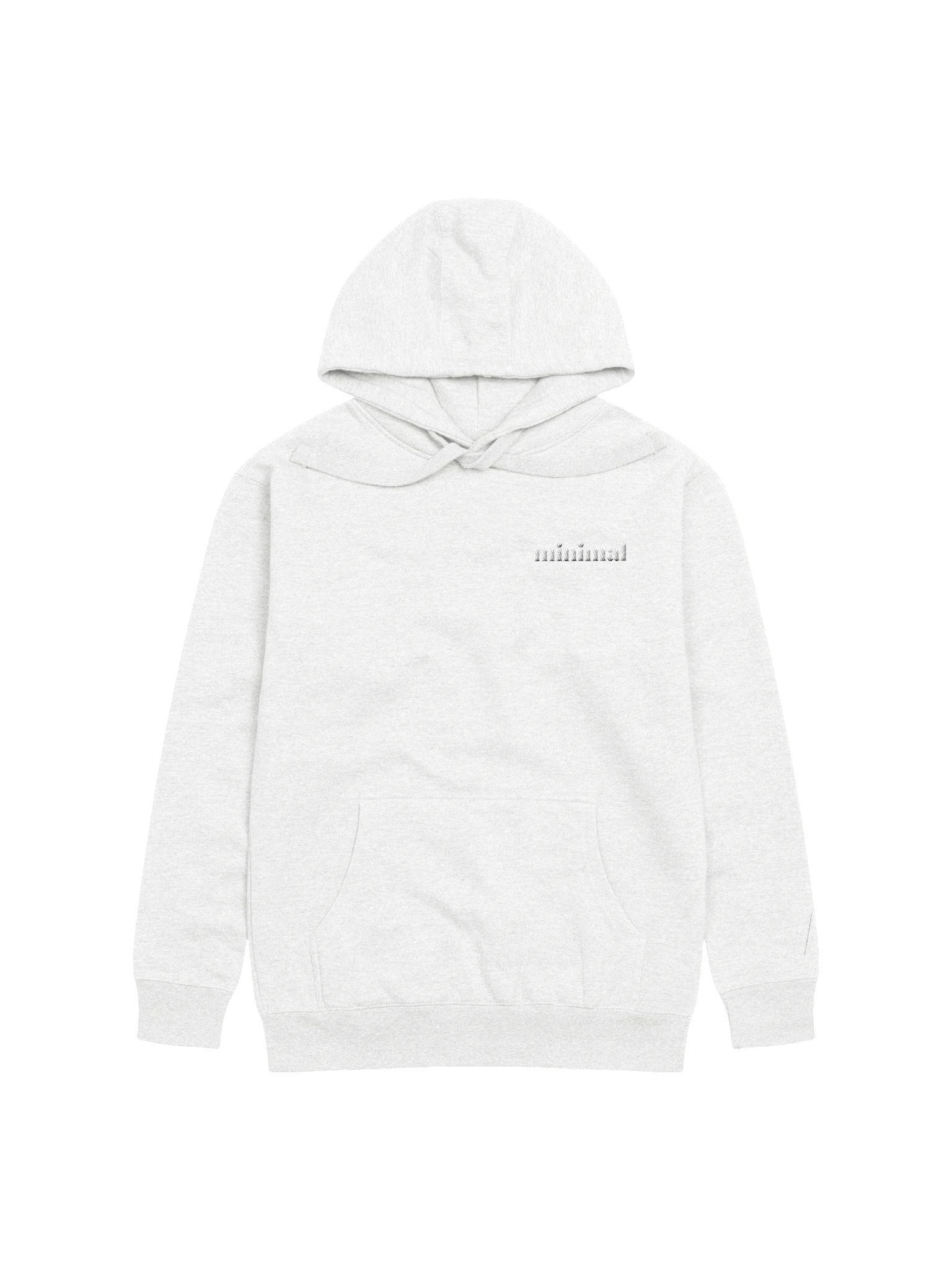 001: white stitched hoodie product image (1)