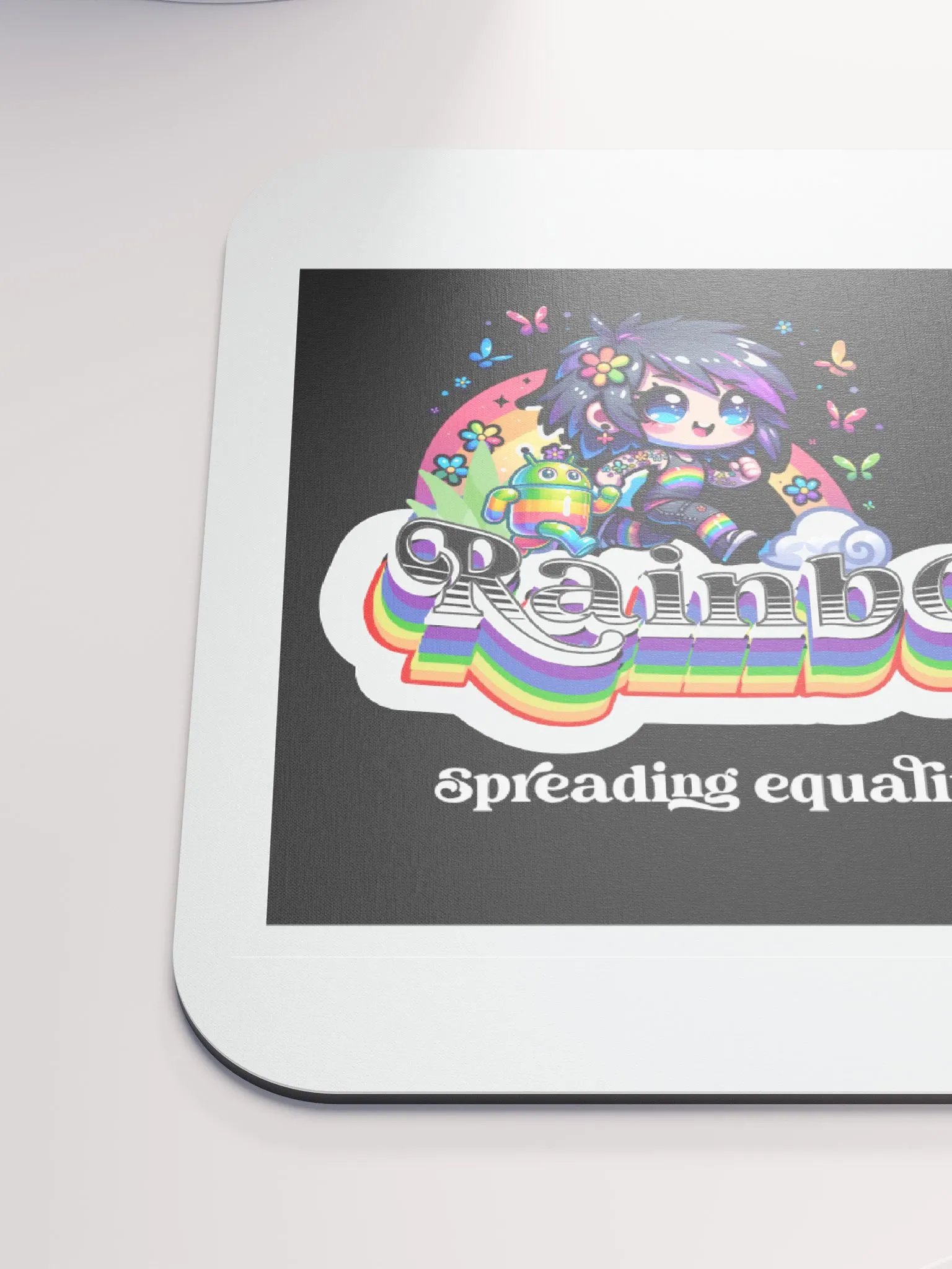 Rainbow Vibz Mouse Pad product image (6)