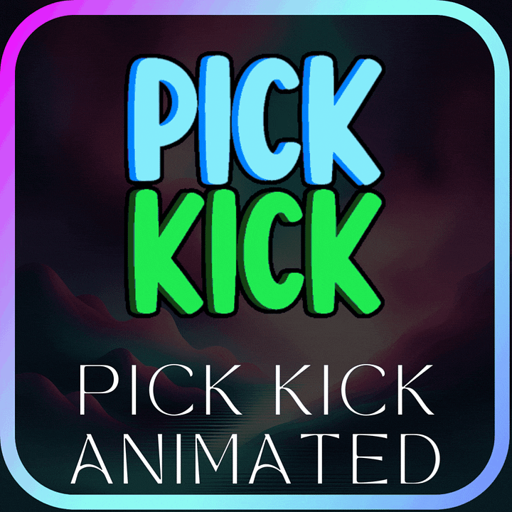 Pick Kick Animated Emote product image (1)
