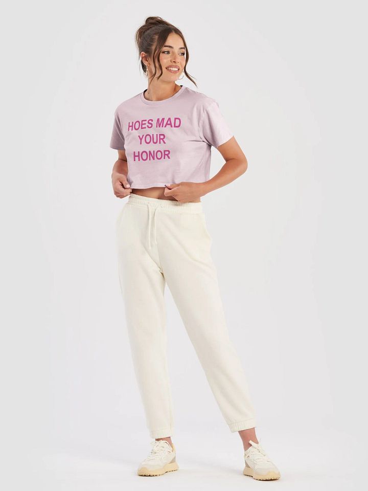 HOES MAD YOUR HONOR Crop Top product image (2)