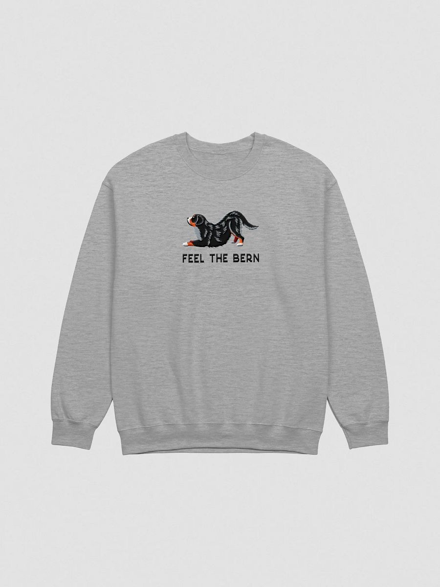 Feel the Bern Sweatshirt (Embroidered) of a Bernese Mountain Dog product image (4)