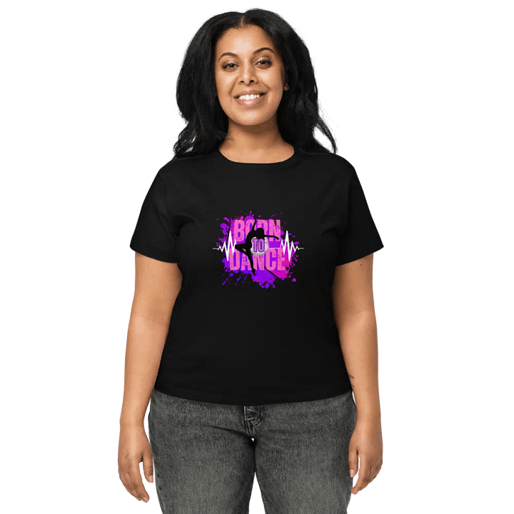 Born to Dance Her Silhouette Waisted Tee product image (1)