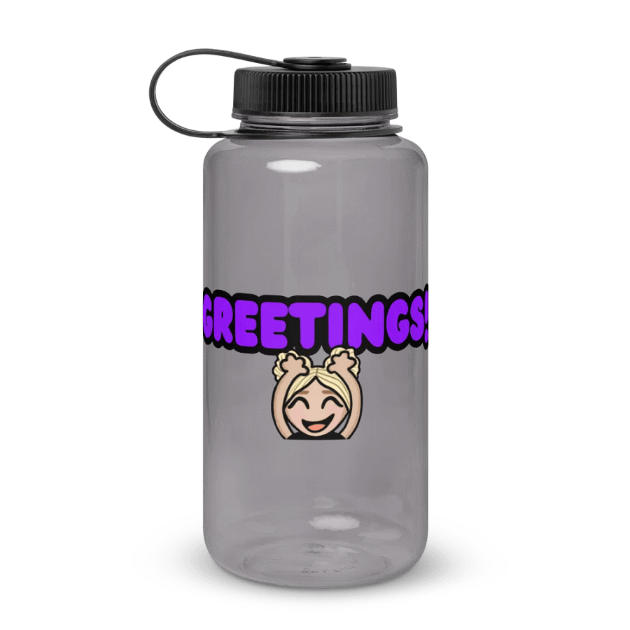 Greetings Water Bottle product image (1)