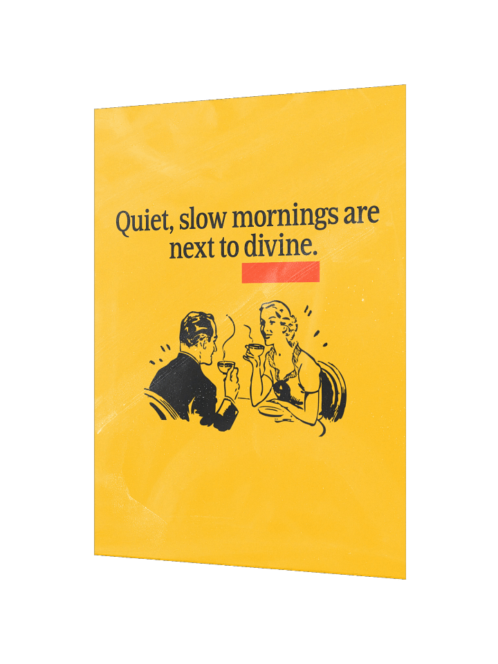 Quiet Mornings Poster Print product image (2)