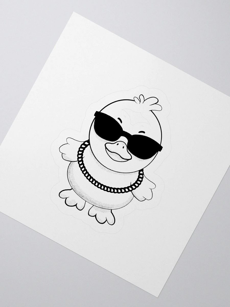 Too Cool For the Pond Kiss Cut Stickers product image (5)