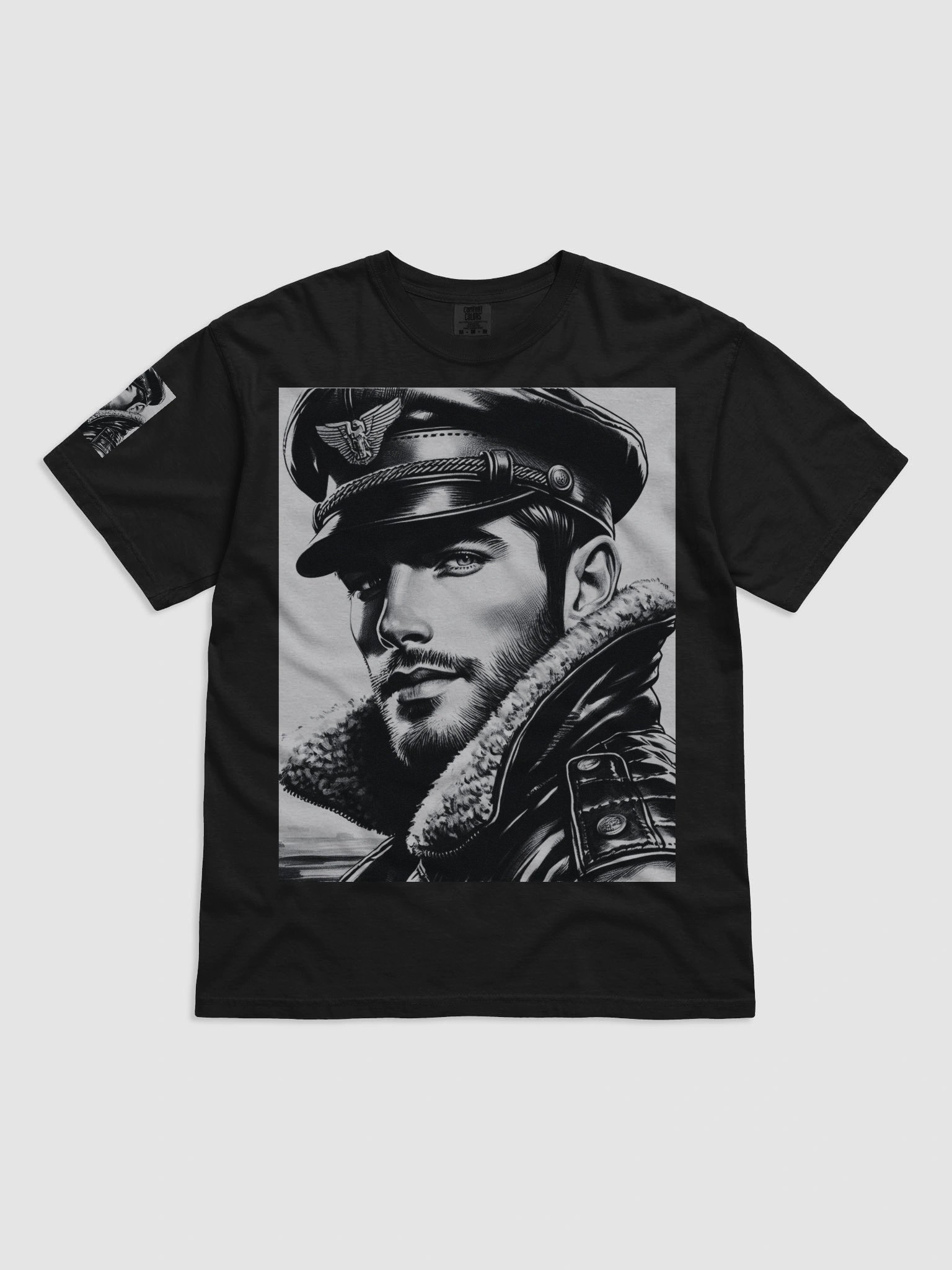 Limited Time Offer Lucky DIP bonus! Leather Daddy German Airman Pride Graphic Design T Shirt product image (1)
