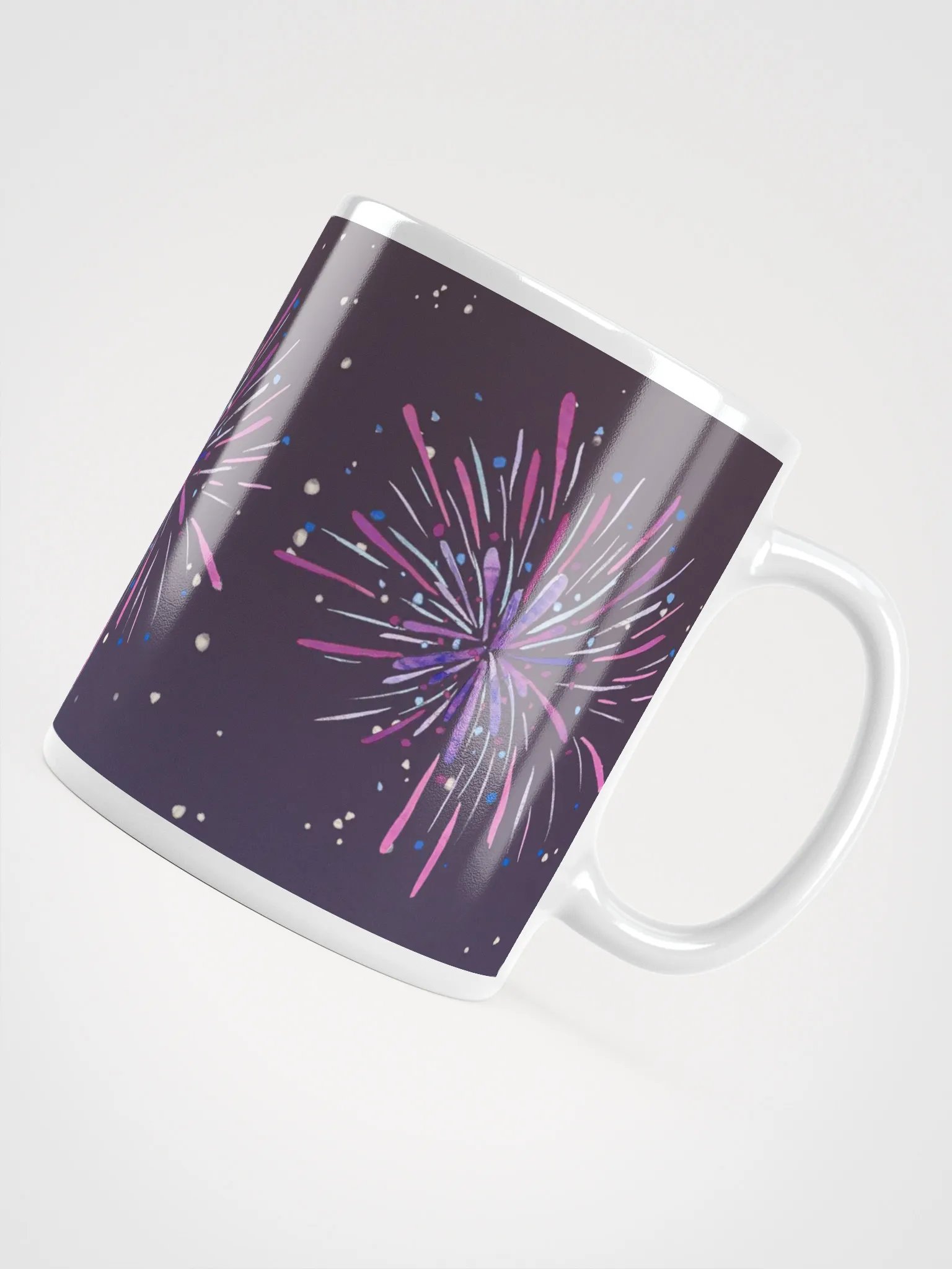 Starry Night Fireworks Mug product image (4)