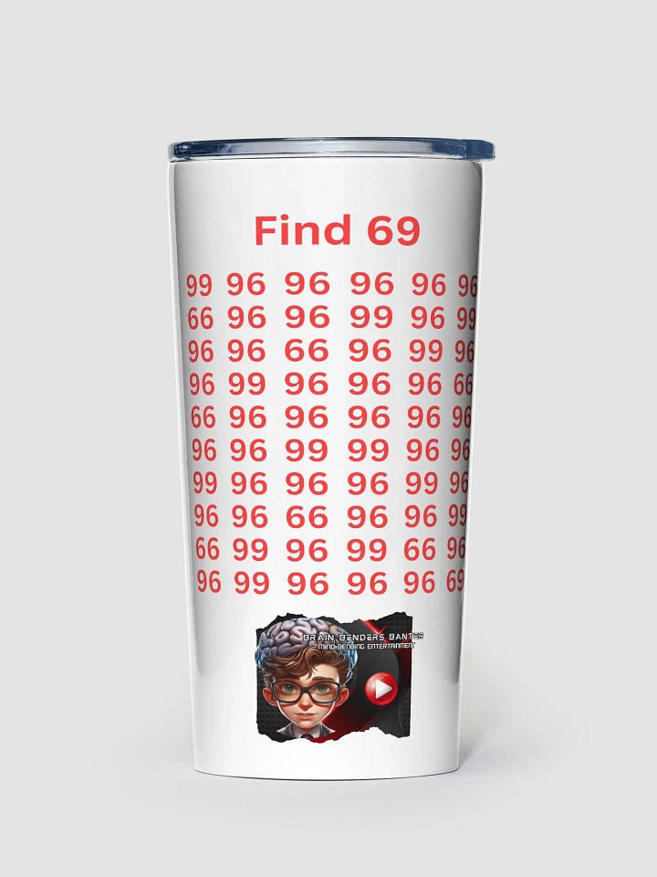 Mind-Bending 69 Puzzle Tumbler product image (1)