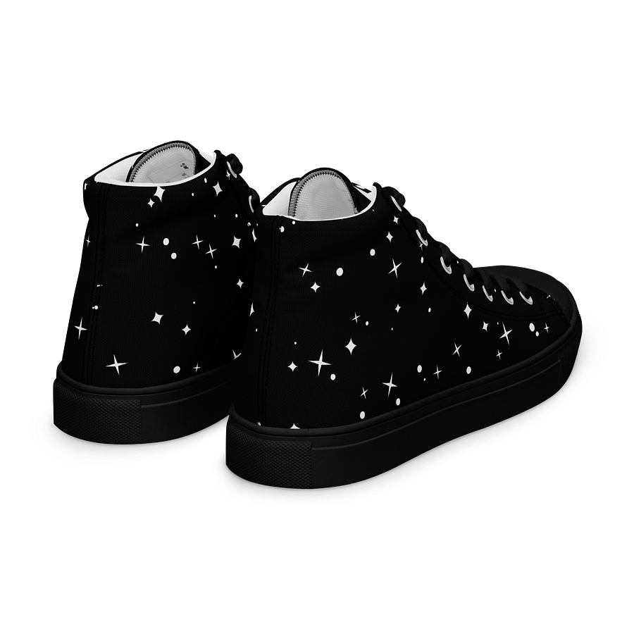 Classic Vibes Men's High Top Canvas Shoes product image (10)