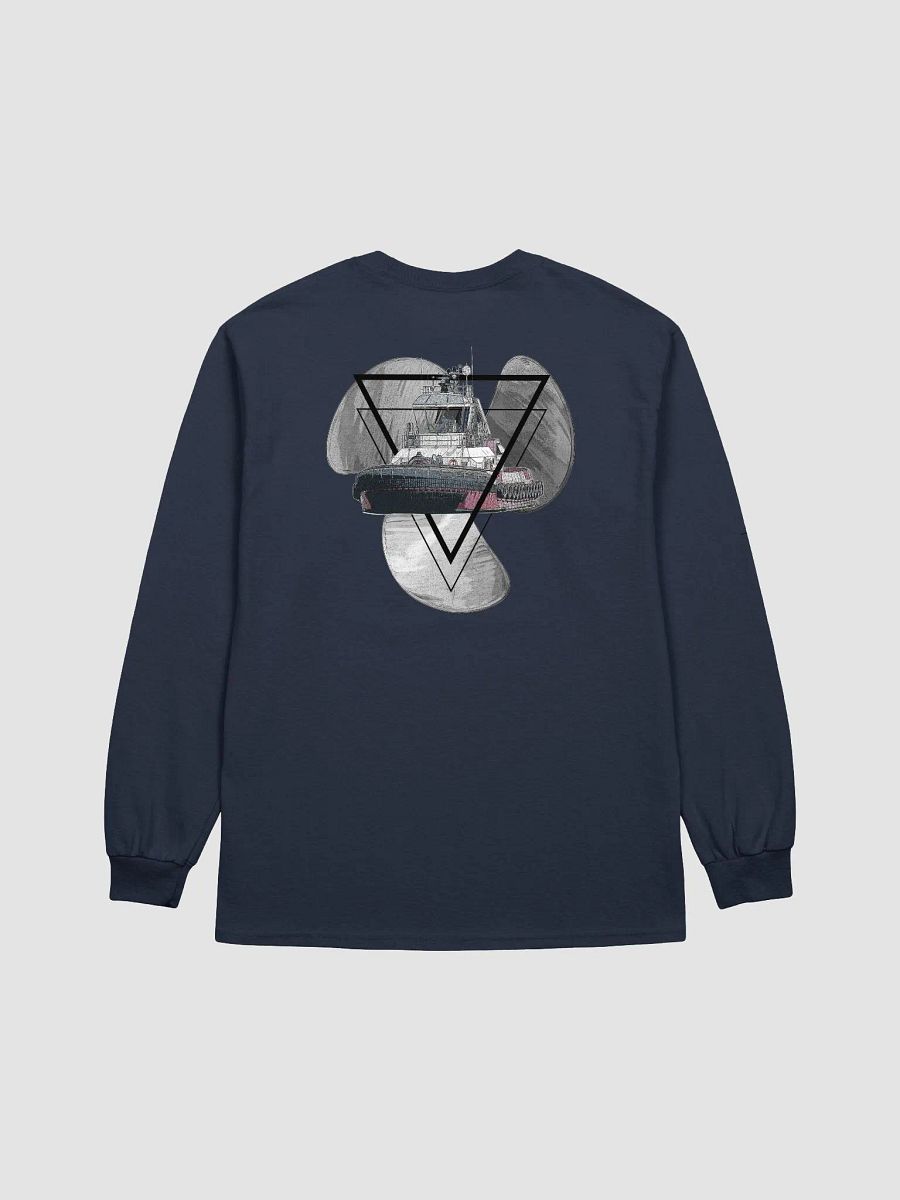 Three blade prop triangle Athena tug Long Sleeve Tee product image (1)