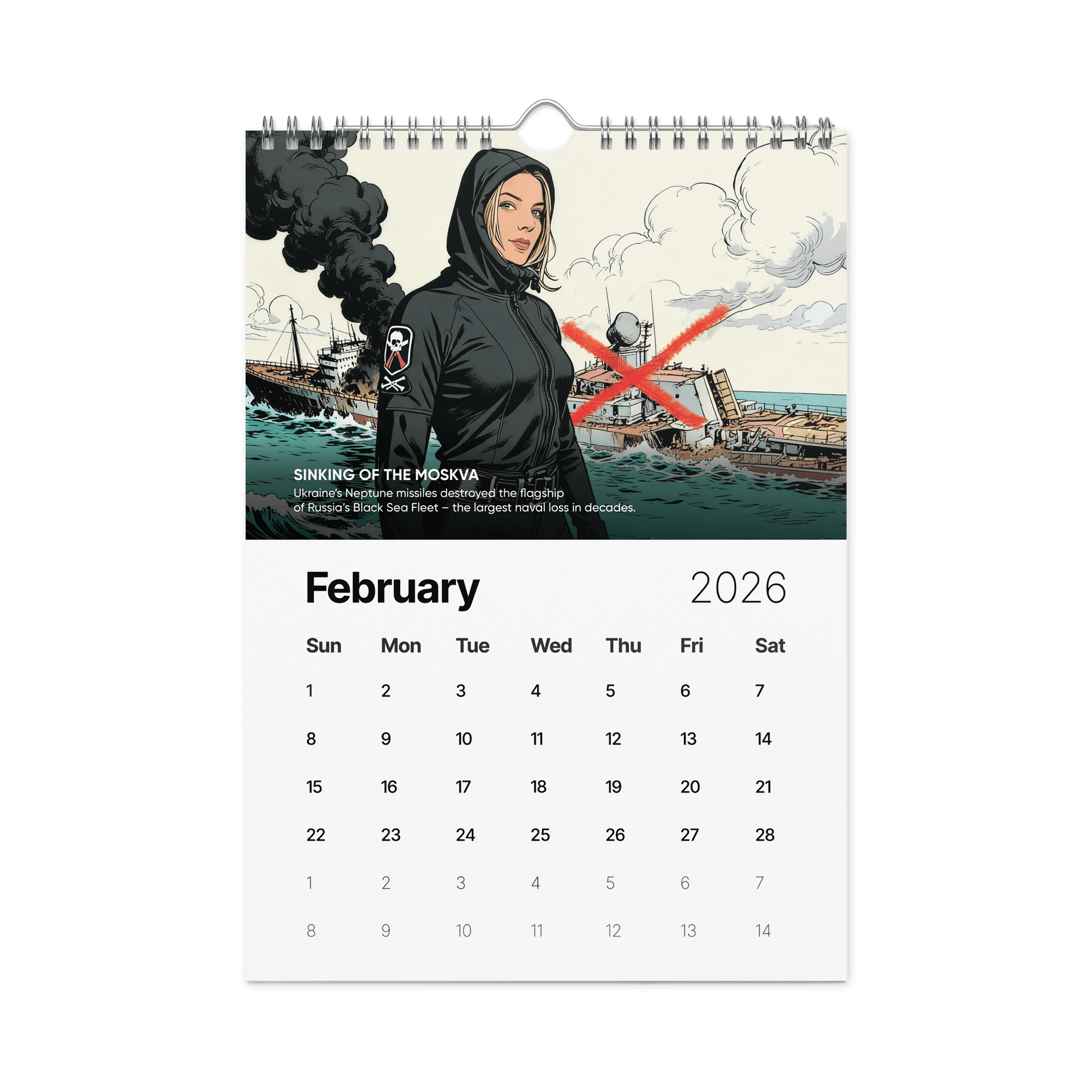 Anna's Calendar 2026 (MON or SUN Edition) product image (3)