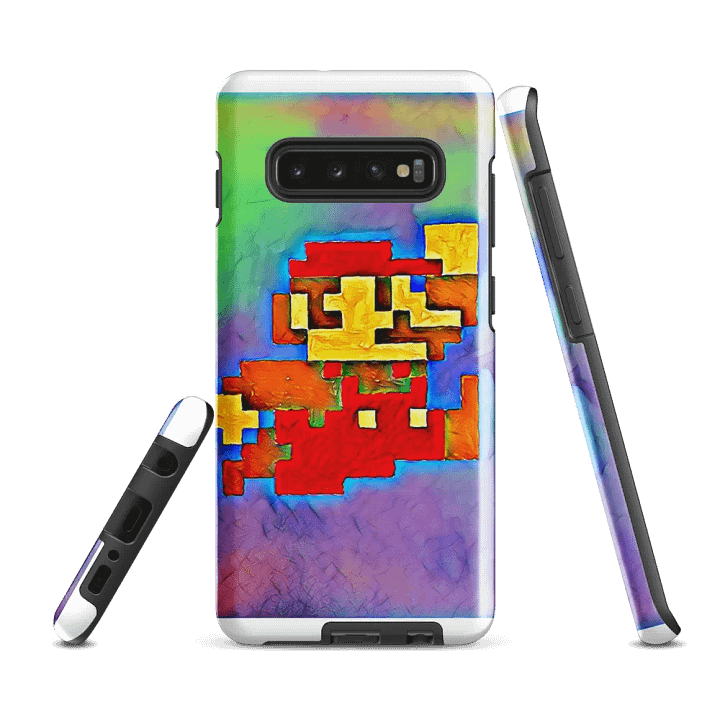 8-Bit Red Plumber Samsung® Tough Case product image (3)