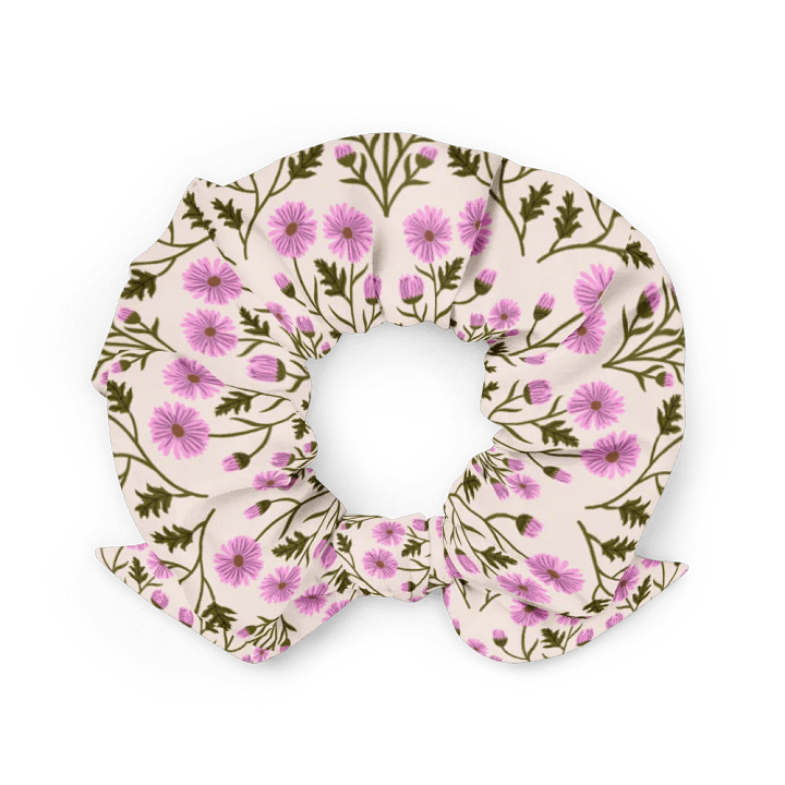 Harmony of Mums - Pink and Green - Scrunchie product image (2)