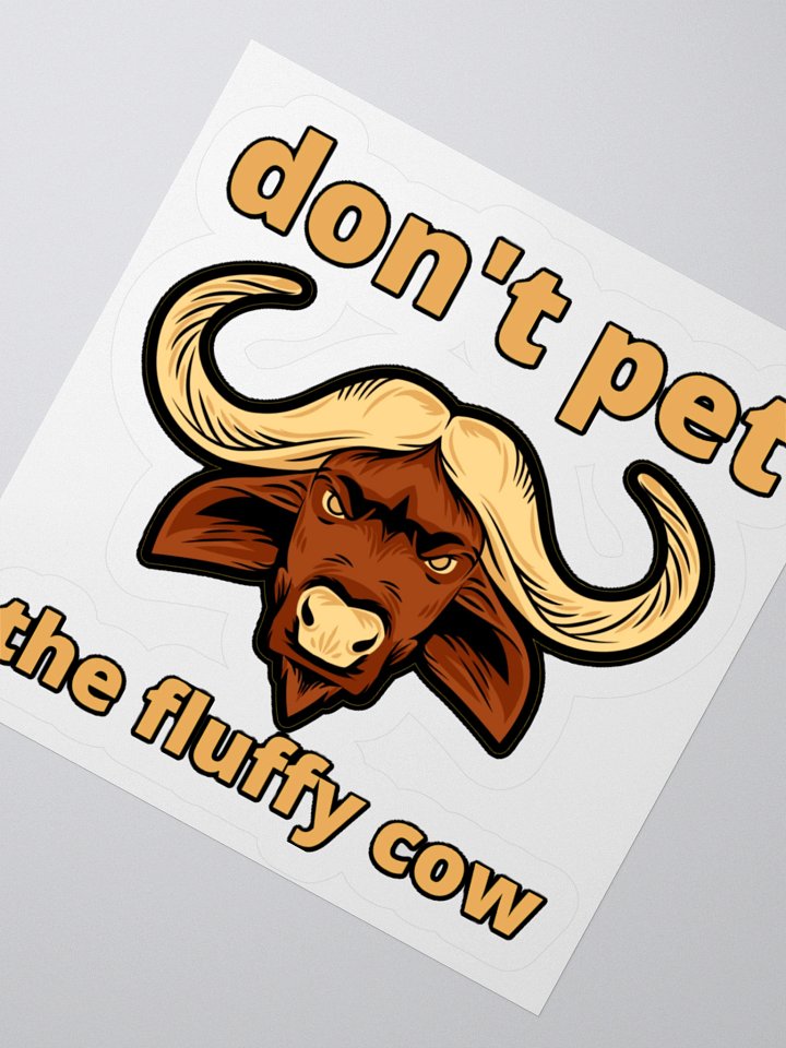 DON'T PET THE FLUFFY COW product image (4)