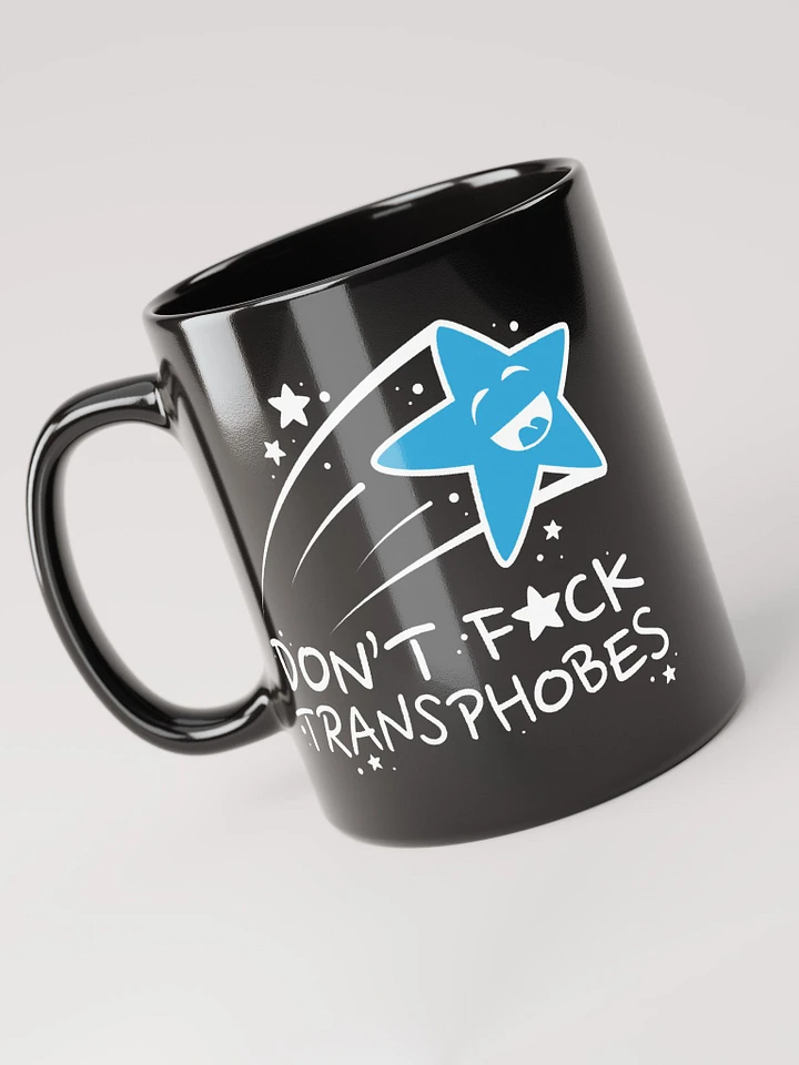 Don't F*CK Transphobes Mug - Blue product image (1)