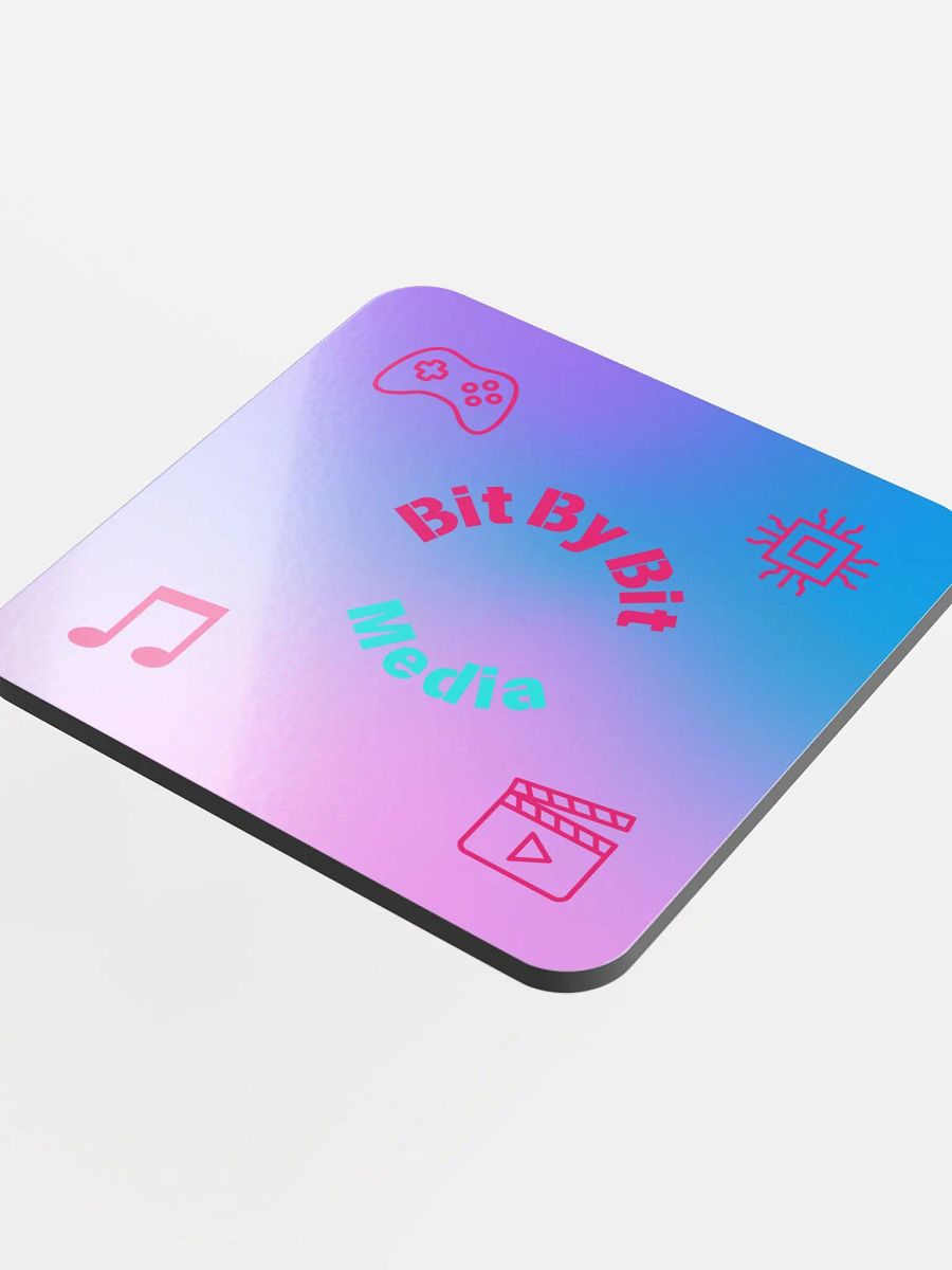 Bit By Bit Media Retro Color Scheme coaster product image (4)