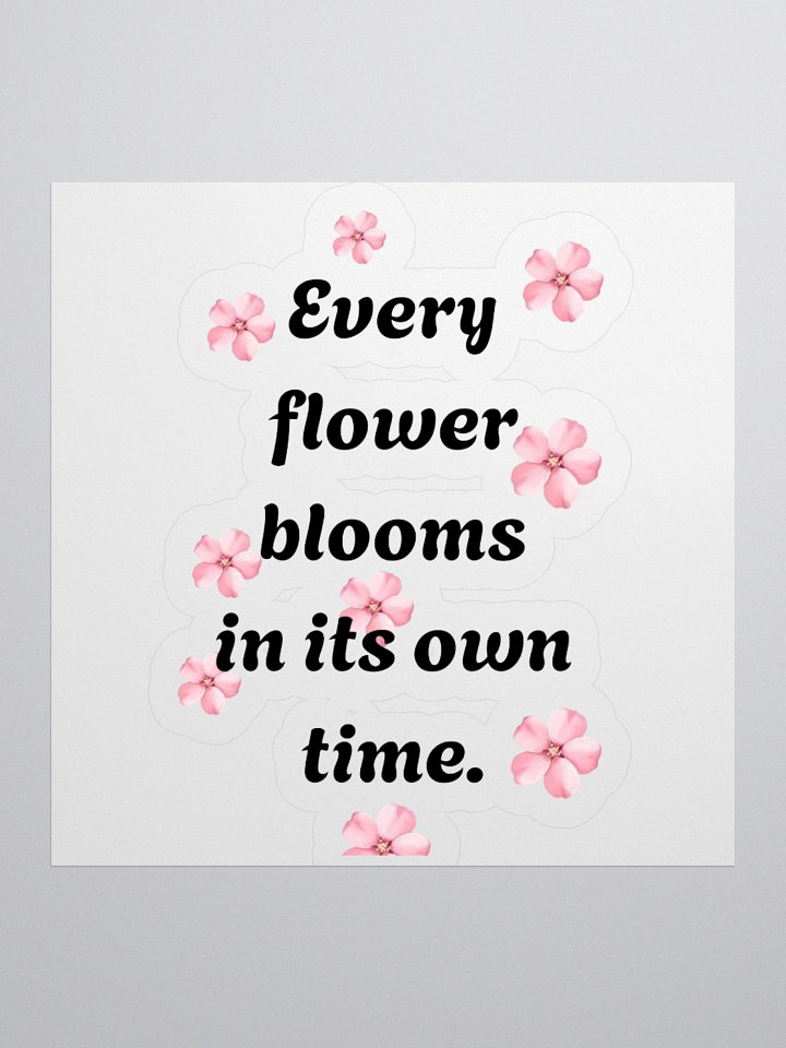 Every Flower Blooms Kiss Cut Stickers product image (3)